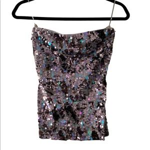 Express Sequin Tubetop